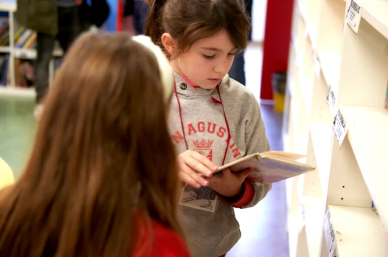 Becas Libros Texto RELEO. Alumnos de Primaria y ESO trabajando la comprensión lectora en Colegio San Agustín Valladolid